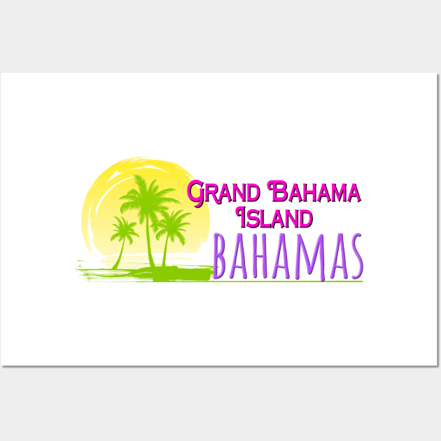 Life's a Beach: Grand Bahama Island, Bahamas Wall Art by Naves